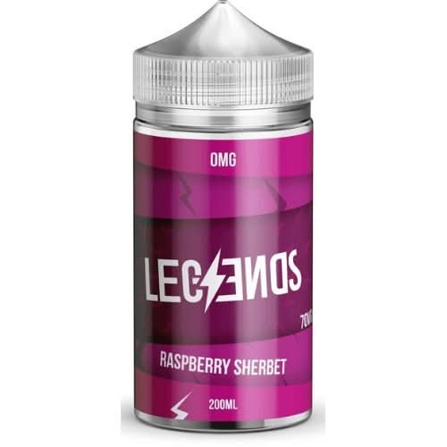 Legends Shortfill E-Liquid 200ml - Raspberry Sherbet